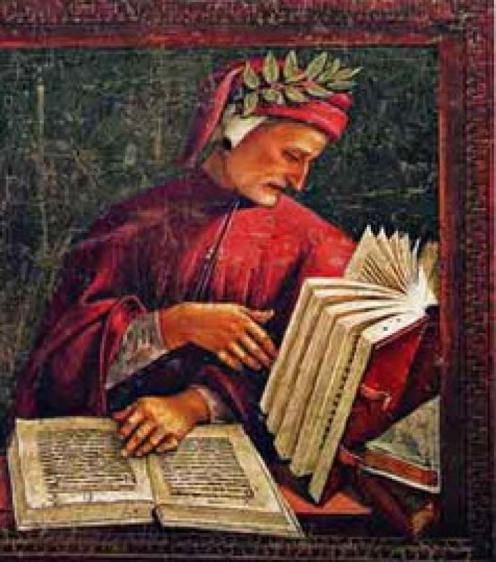 Dante e il parmigiano bomb&eacute;n