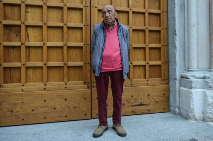 L'emozione di Galli, ex prigioniero partigiano: &laquo;Un passato buio ora si &egrave; illuminato di speranza&raquo;