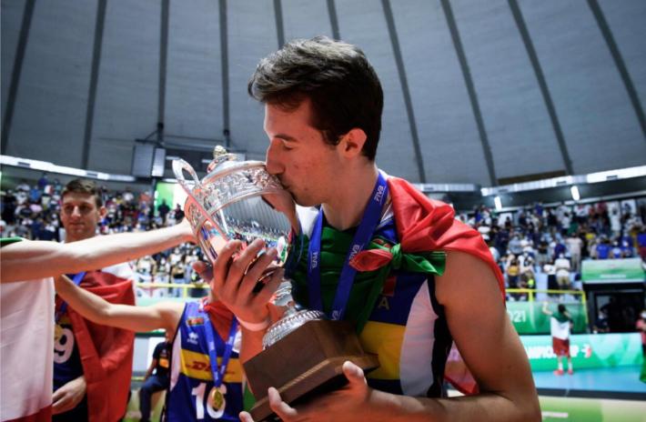 Un parmigiano sul tetto del mondo