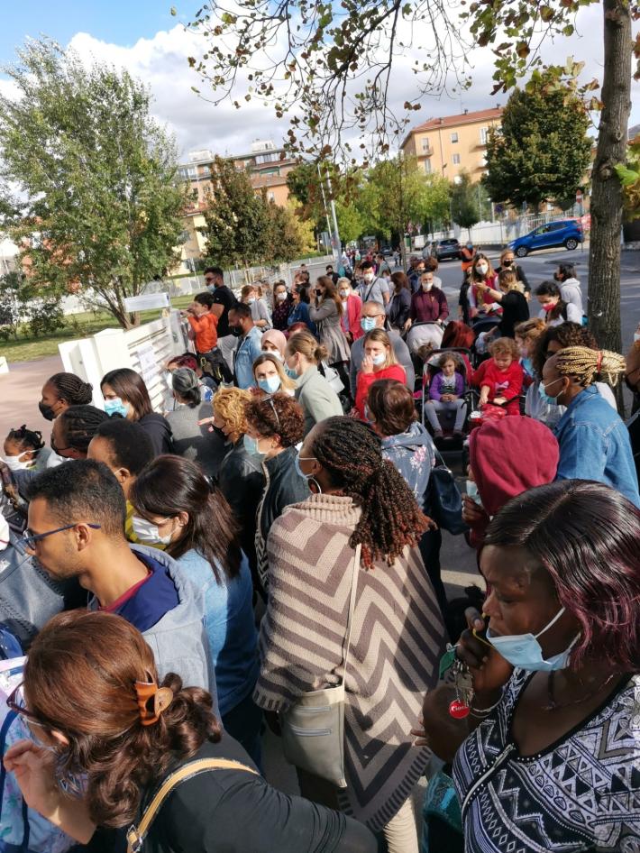 Troppi assembramenti