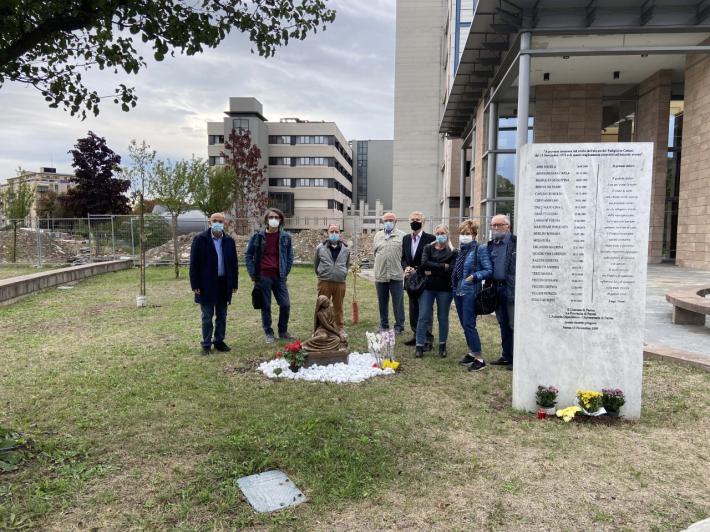 Ospedale di Parma: scoppio del Cattani, una statua in ricordo delle vittime