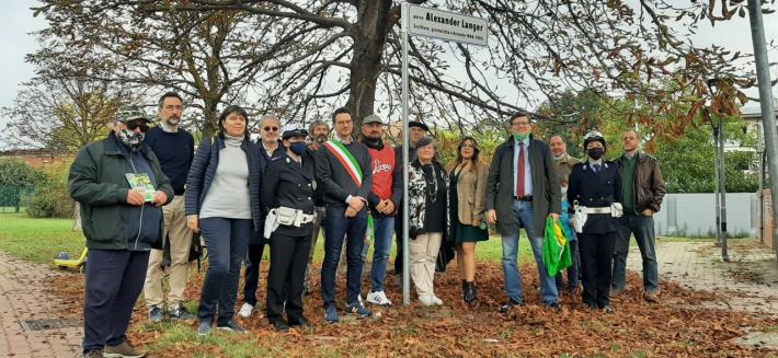 Parco intitolato ad  Alex Langer, profeta della rivoluzione verde