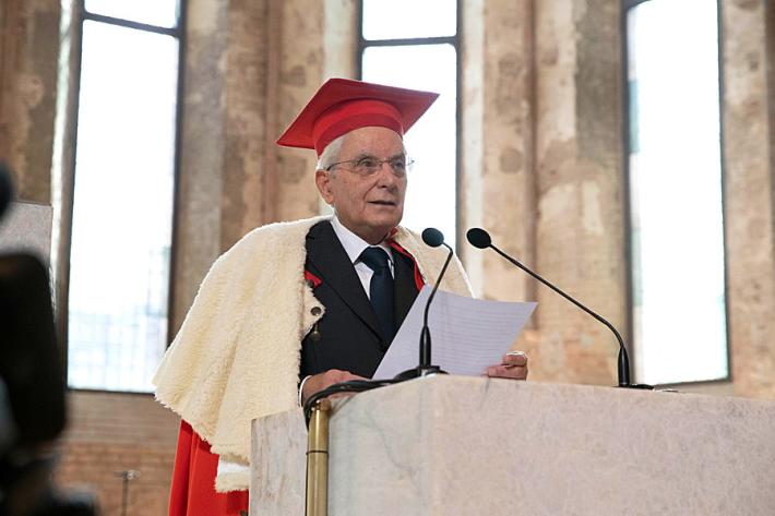 La laurea ad Honorem al Presidente Sergio Mattarella