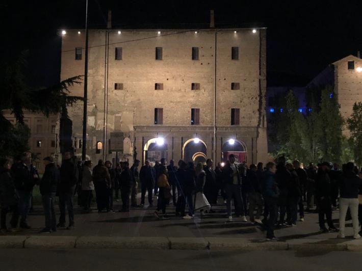 I "No Green pass" manifestano in piazza