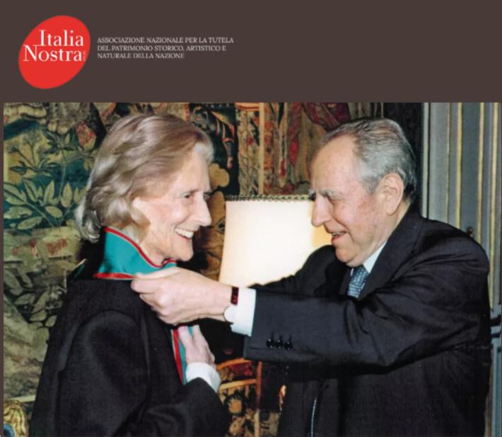 E' morta Desideria Pasolini, storica fondatrice di Italia Nostra 