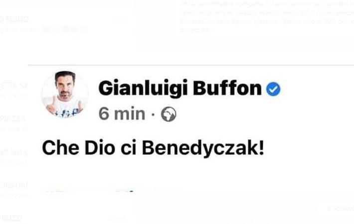 Buffon: "Che Dio ci Benedyczak!"