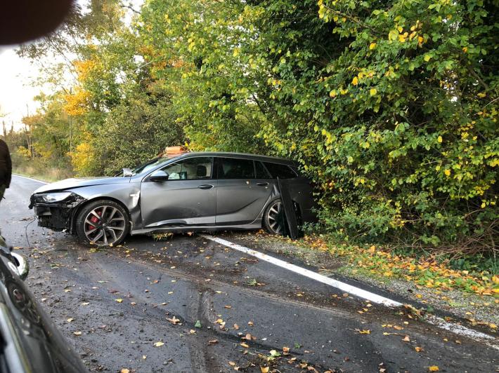 San Vitale Baganza, pauroso incidente ma senza conseguenze per il conducente