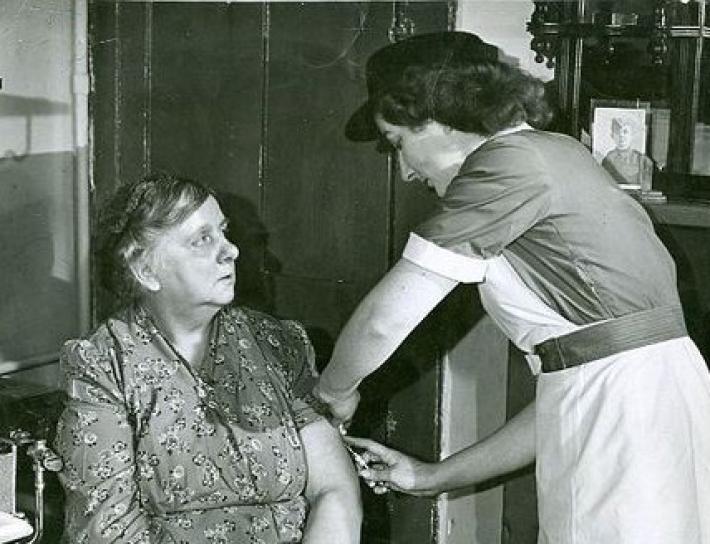 Quando arrivava la &laquo;donna delle punture&raquo;