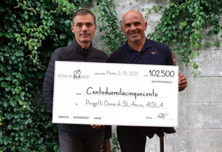 Dona di SLAncio, raccolti 102.500 euro per famiglie