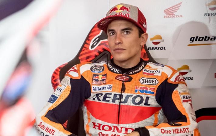 Problemi alla vista dopo l'incidente: Marquez salta il Gp di Valencia e i test a Jerez
