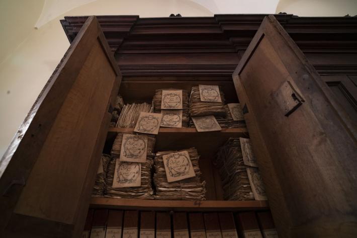 Cinque secoli di storia chiusi in una stanza