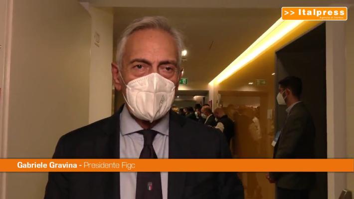 Azzurri al Bambino Ges&ugrave;, Gravina "Incontro speciale"