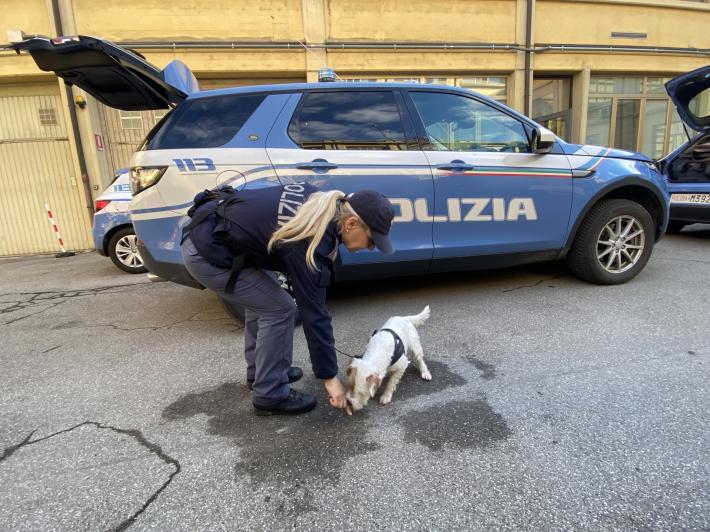 Sequestrati 4 kg di marijuana nascosti in una cabina elettrica in via Boraschi
