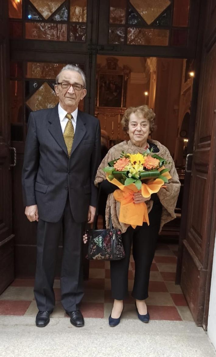 Le nozze d'oro di Romano e Aldina