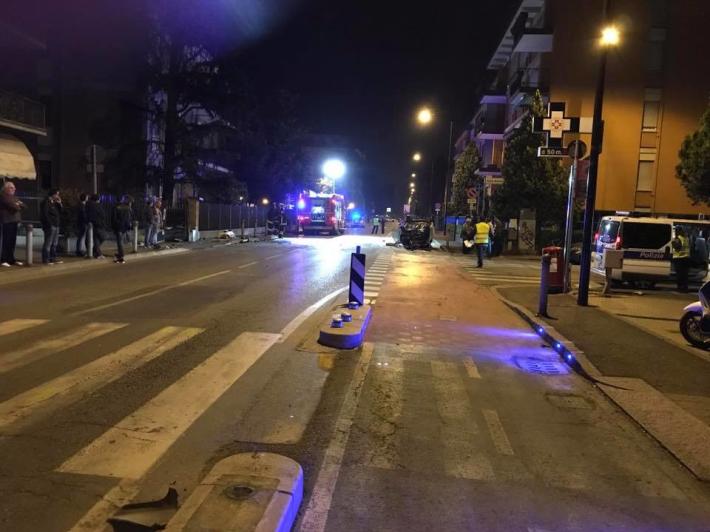 Via Montebello, investito un pedone