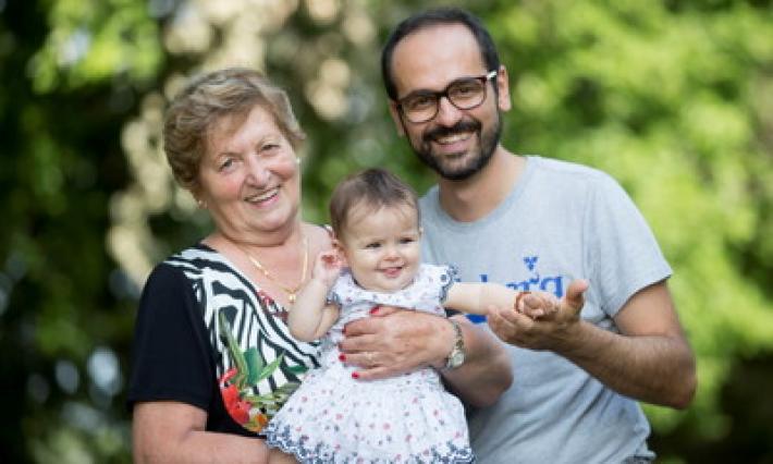 Vanda, che col suo rene ha ridonato la vita al figlio