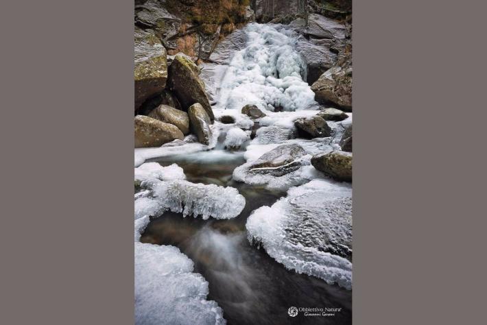 Parma di Badignana: la cascata 