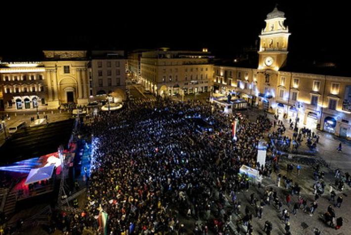 La notte parmigiana di Mahmood