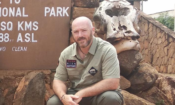 Fabio, il parmigiano che salva i rinoceronti