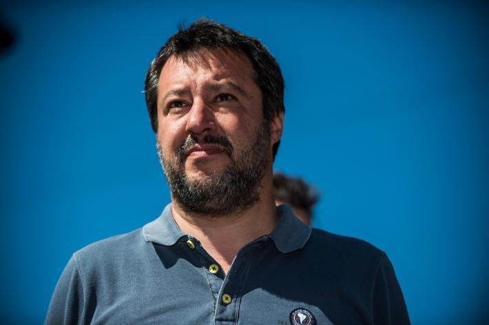 Salvini, entro in aula orgoglioso, oggi &egrave; una bella giornata