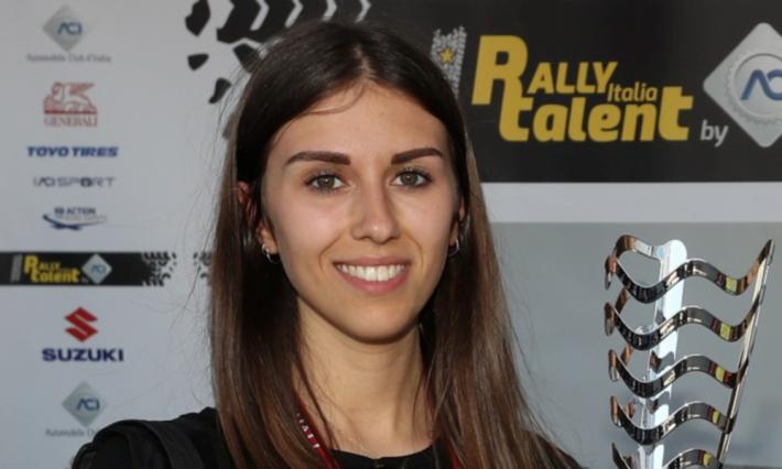 20 anni, un vero...talent da navigatrice