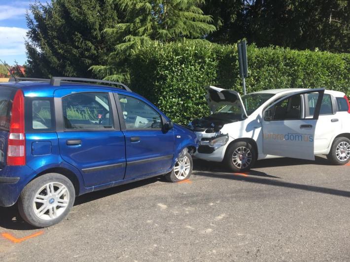 Frontale a Noceto in via Galvana: ferito un anziano