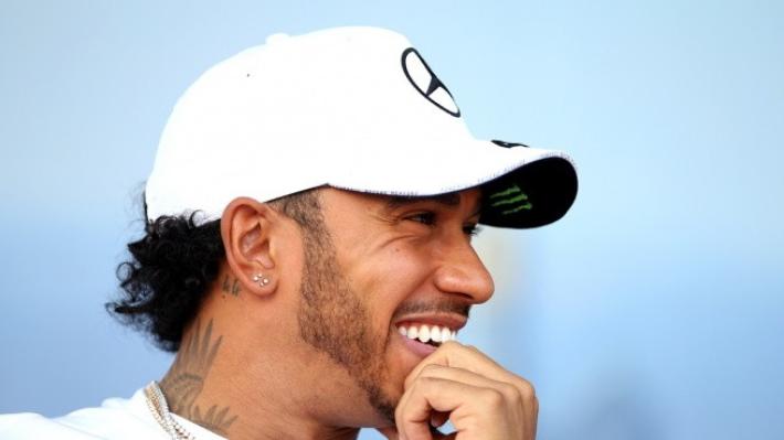 Hamilton non nasconde l'entusiasmo