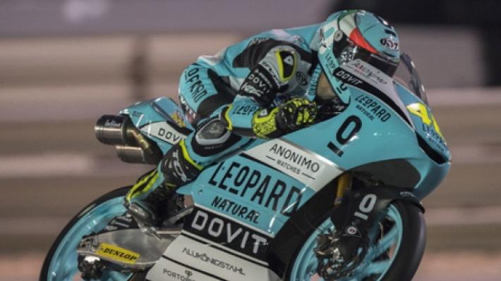 Moto3, prima pole per Dalla Porta