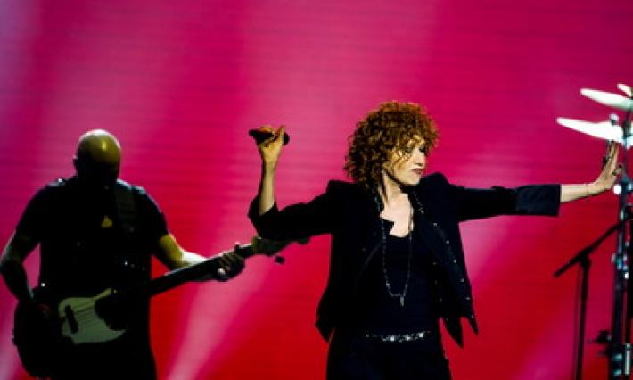 Fiorella Mannoia grandiosa al Teatro Regio