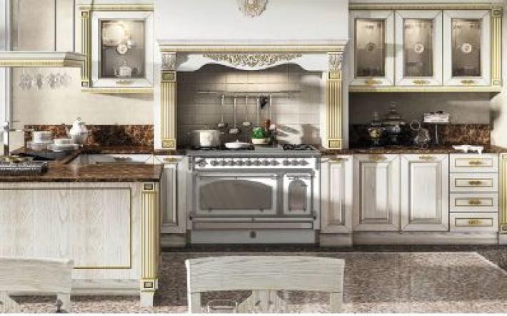 Nelle cucine &ldquo;shabby chic&rdquo; l&rsquo;antico &egrave; sempre... di moda