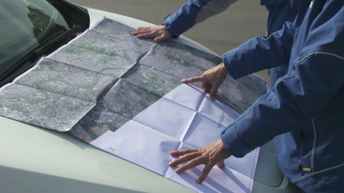 Potenziamento rete elettrica: cantiere in via Langhirano 