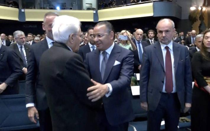 Gruppo San Donato, Kamel Ghribi incontra Mattarella