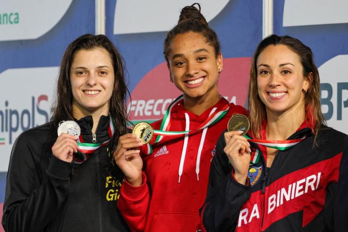 Staffette azzurre d'argento agli Europei in vasca corta