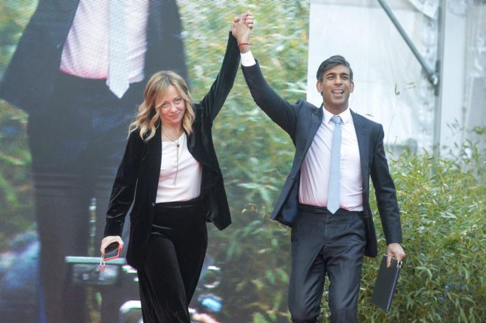 Meloni incontra Sunak, co-finanziamento per i rimpatri volontari