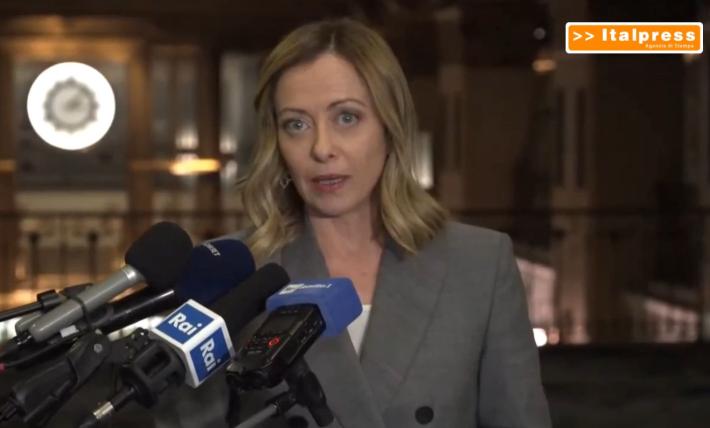 Meloni "Nessuna crepa con il Quirinale, miei rapporti con Mattarella ottimi"