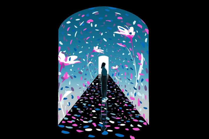 Da "glo for art" Flower Up di Emiliano Ponzi alla Milano Design Week