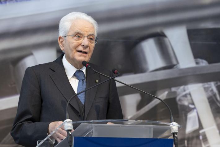 Mattarella "Il lavoro non &egrave; una merce"