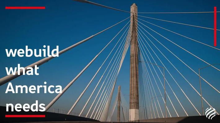 Al via la campagna "webuild what America needs" sui principali media Usa