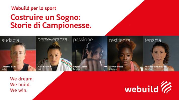 Gioco di squadra e competenze nelle "Storie di Campionesse" Webuild