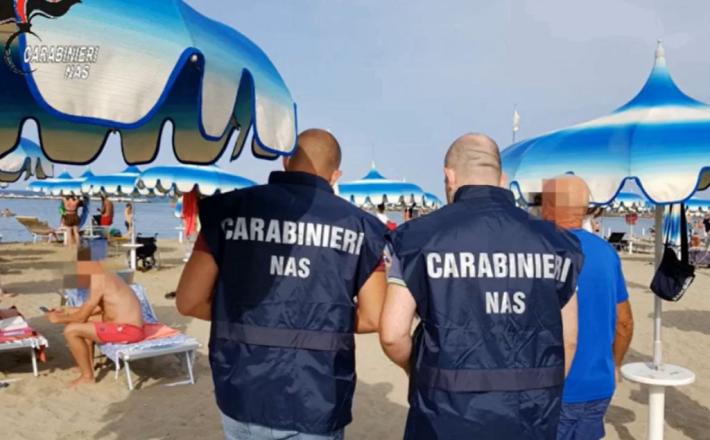 In estate controlli Nas in tutta Italia, irregolarit&agrave; al 37%