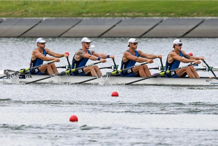 L'Italia del 4 di coppia vince i Mondiali con dedica a Mondelli