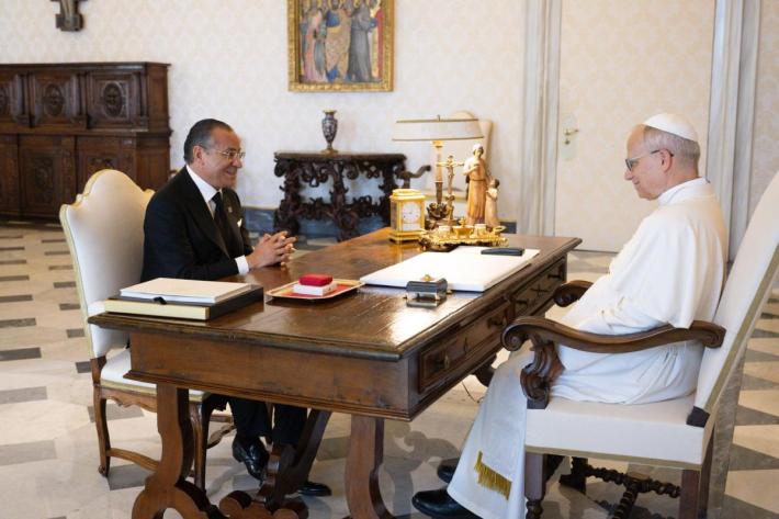 Kamel Ghribi incontra Papa "Guida illuminata per sfide del nostro tempo"