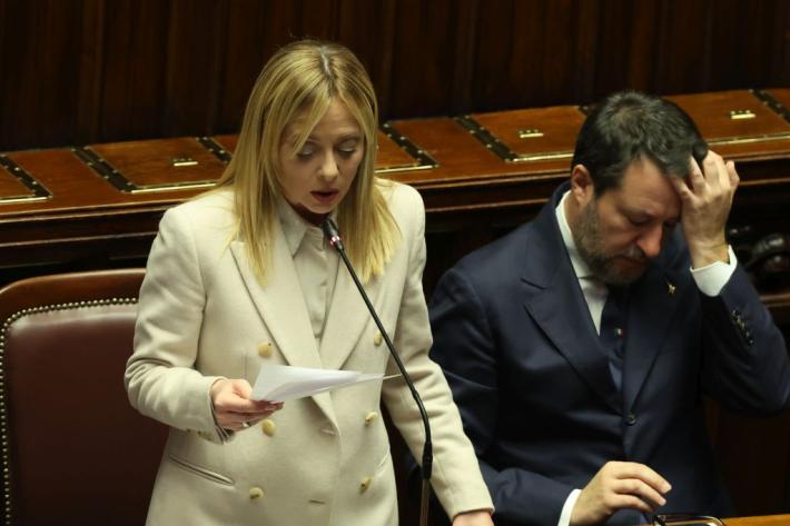 Meloni "L'italia non mander&agrave; soldati in Ucraina, da Mosca pretese irragionevoli"