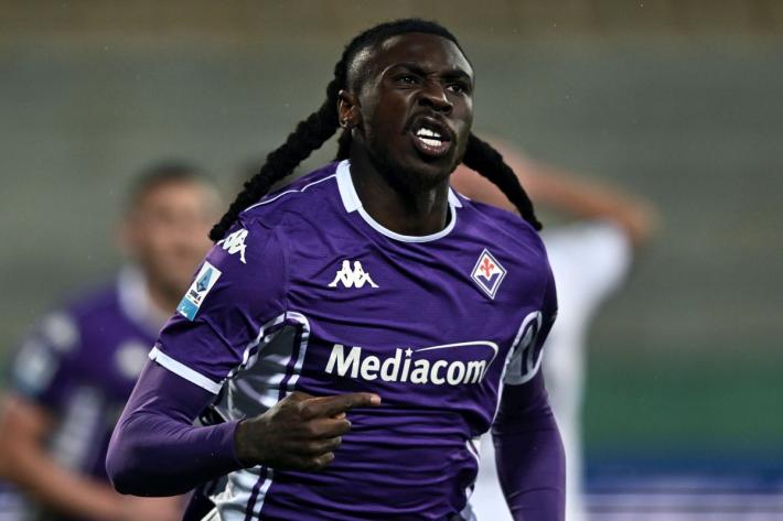 La Fiorentina 'respira', gol di Kean al 92&deg; e 1-0 alla Cremonese