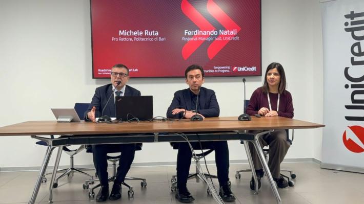 L'AI applicata all'impresa, UniCredit Start Lab fa tappa a Bari