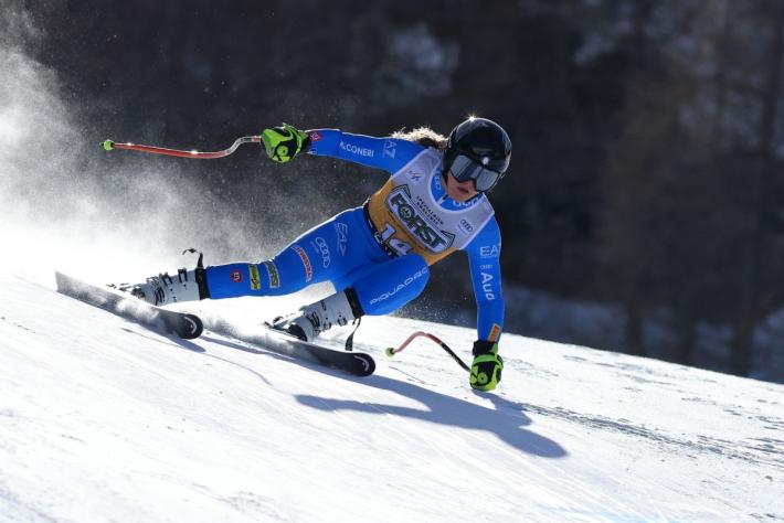 Discesa Val di Fassa a Laura Pirovano, prima vittoria in carriera in Coppa