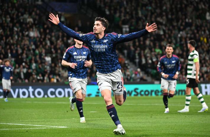 Decide Havertz, Arsenal corsaro sul campo dello Sporting Lisbona