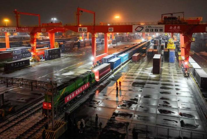 China Railway Express, boom di viaggiatori per la rotta transcaspica Xi'an-Baku