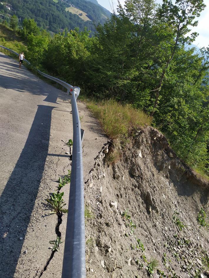 Situazione strada Braia di Corniglio