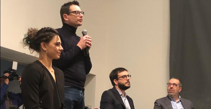 Palazzo del Governatore strapieno per la presentazione del libro di Giulia Ghiretti